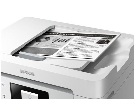 EPSON WorkForce Pro WF-M4619DWF MFP Mono B/W ink-jet A4 25ppm print 250 sheets USB 2.0 LAN USB host Wi-Fi