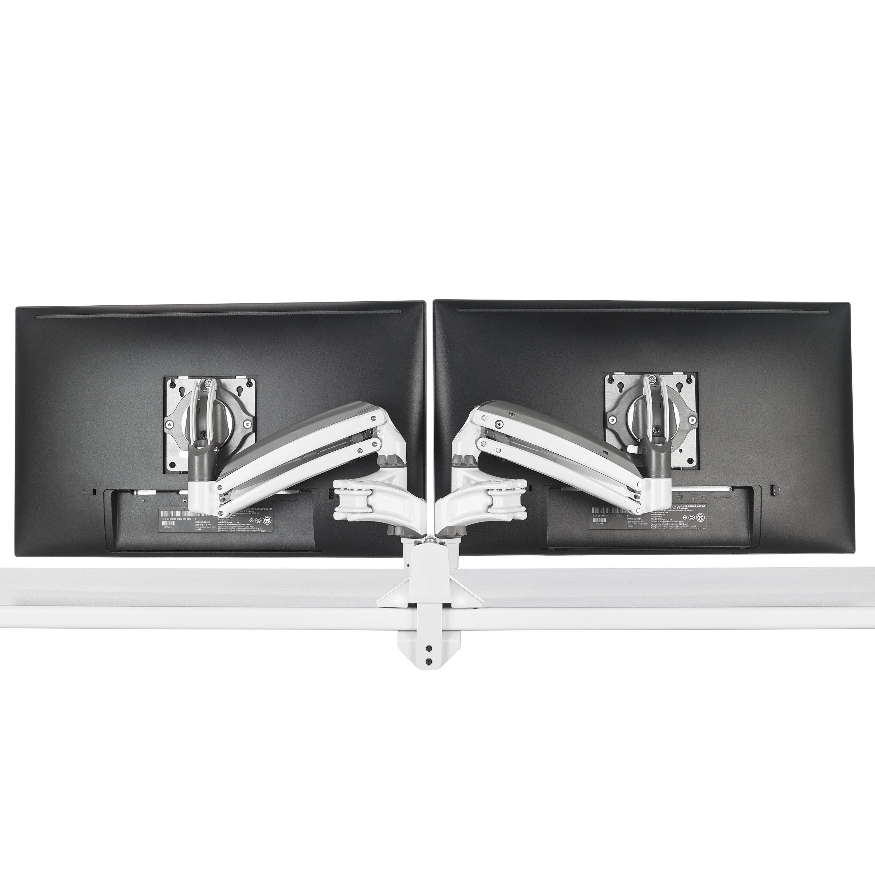 Chief KONTOUR KX Low-Profile Dual Monitor Arm, Desk Mount, White