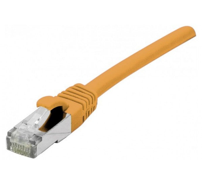 Cordon RJ45 catégorie 6A F/UTP LSOH snagless orange - 5 m