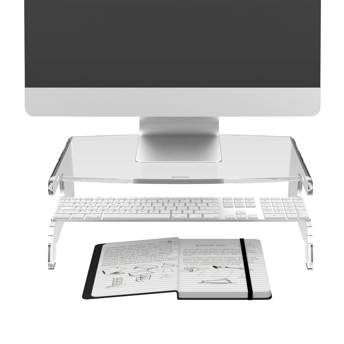 DATAFLEX Support à poser 44660 - 1 écran