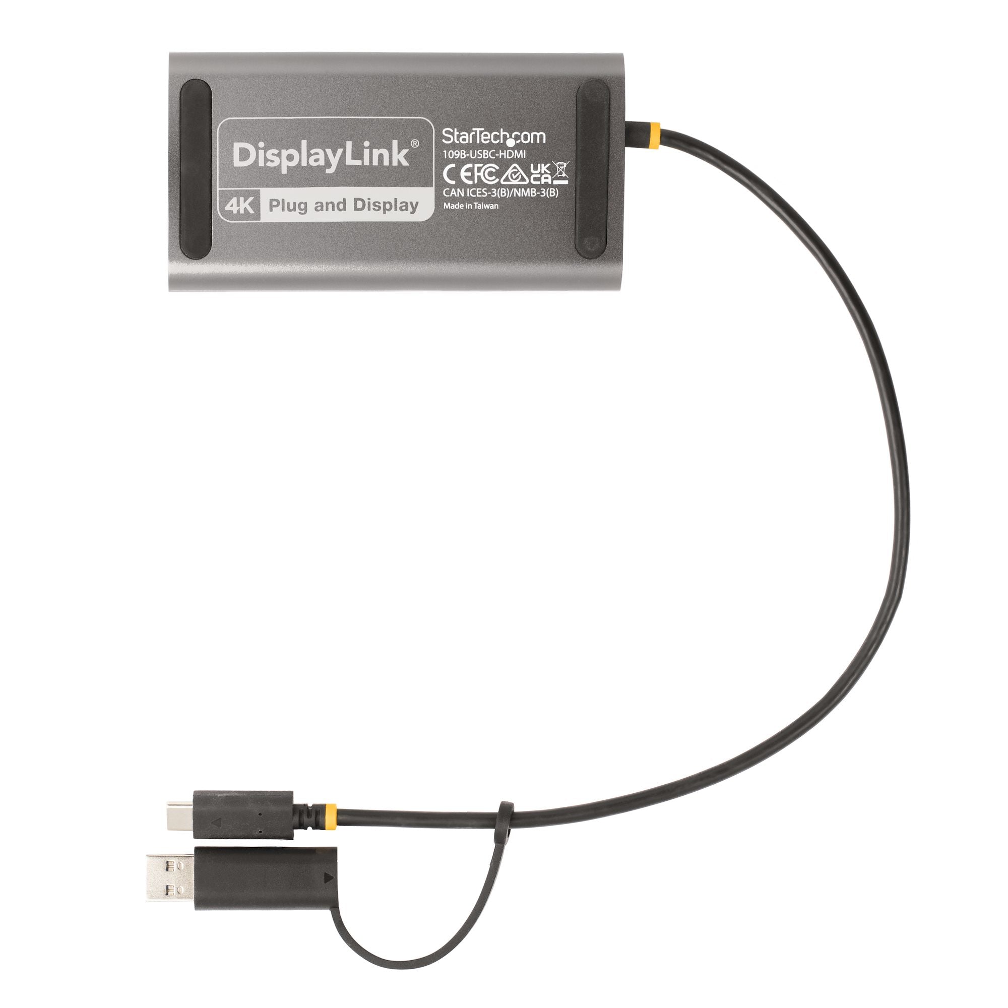 USB-C to Dual-HDMI Adapter 4K 60Hz PD
