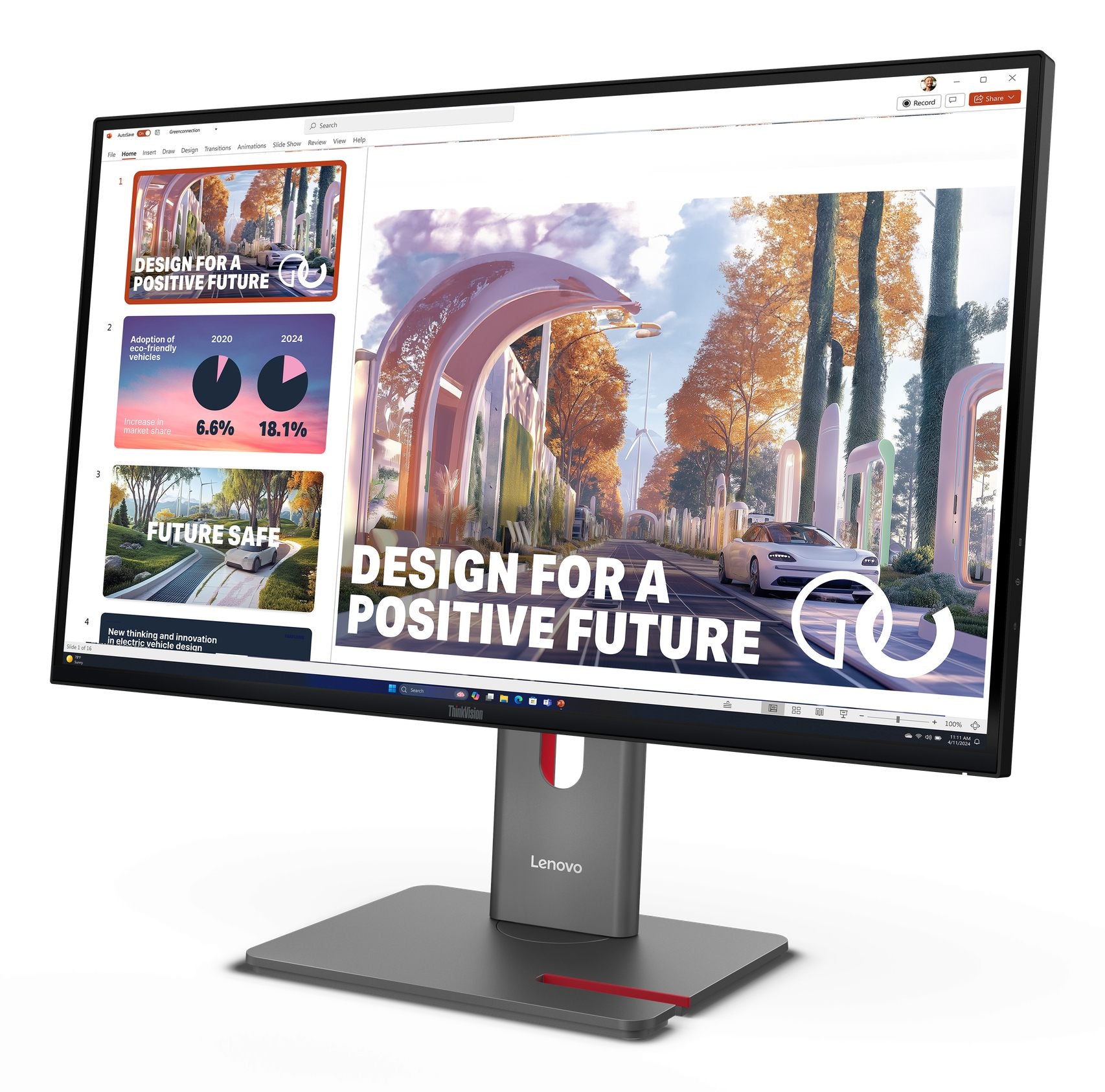LENOVO ThinkVision P27QD-40 27p Monitor HDMI