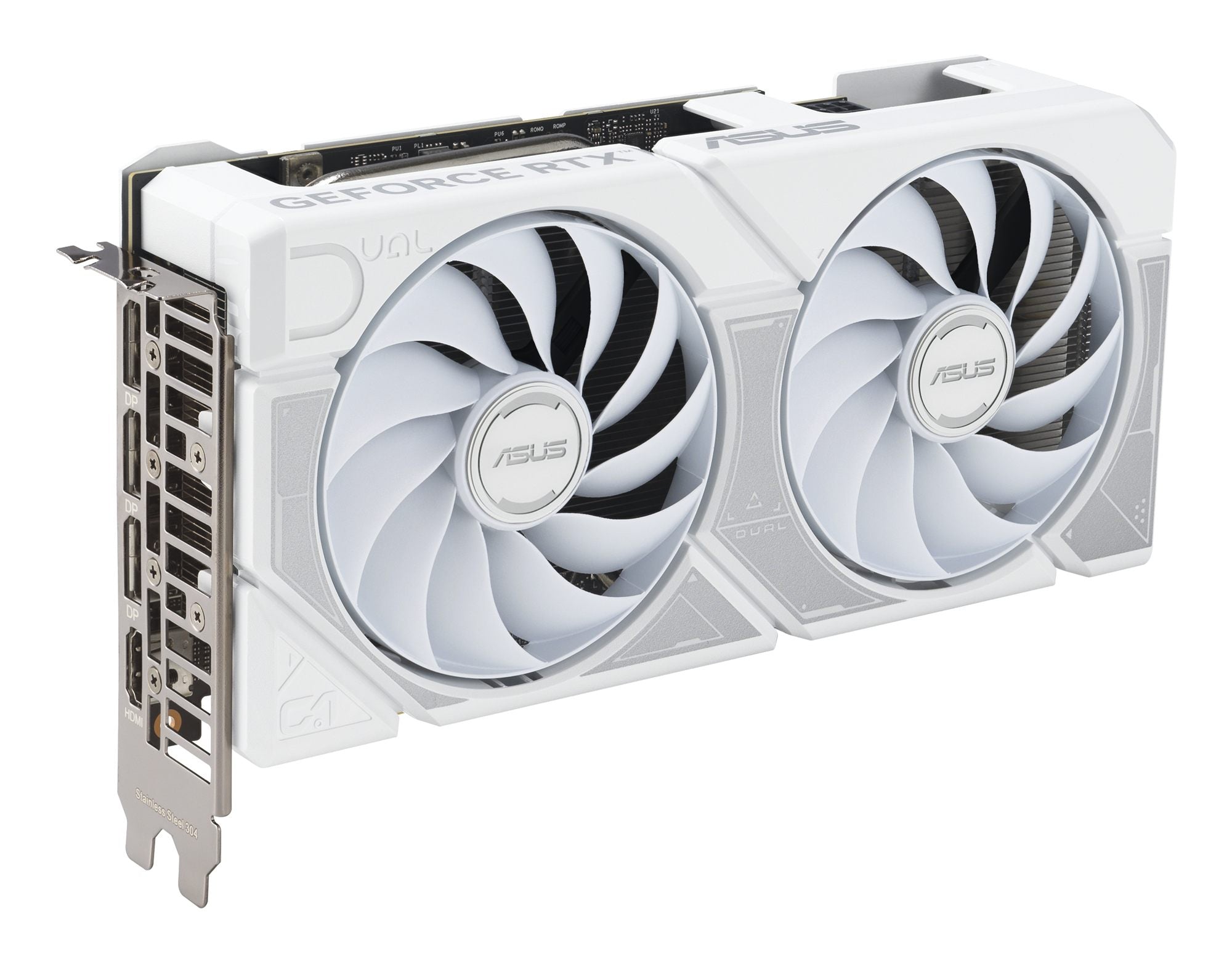 ASUS Dual GeForce RTX 5060 Ti 16Go GDDR7 White OC Edition PCIe 5.0 DLSS 4 HDMI 2.1b DisplayPort 2.1b