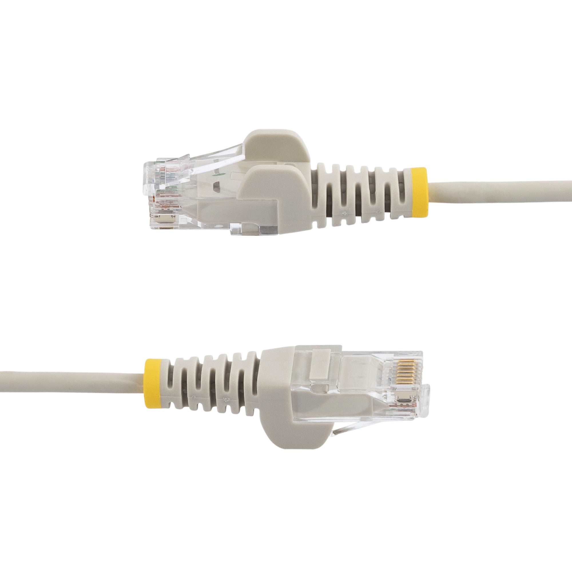 25cm Gray Slim CAT6 Ethernet Cable