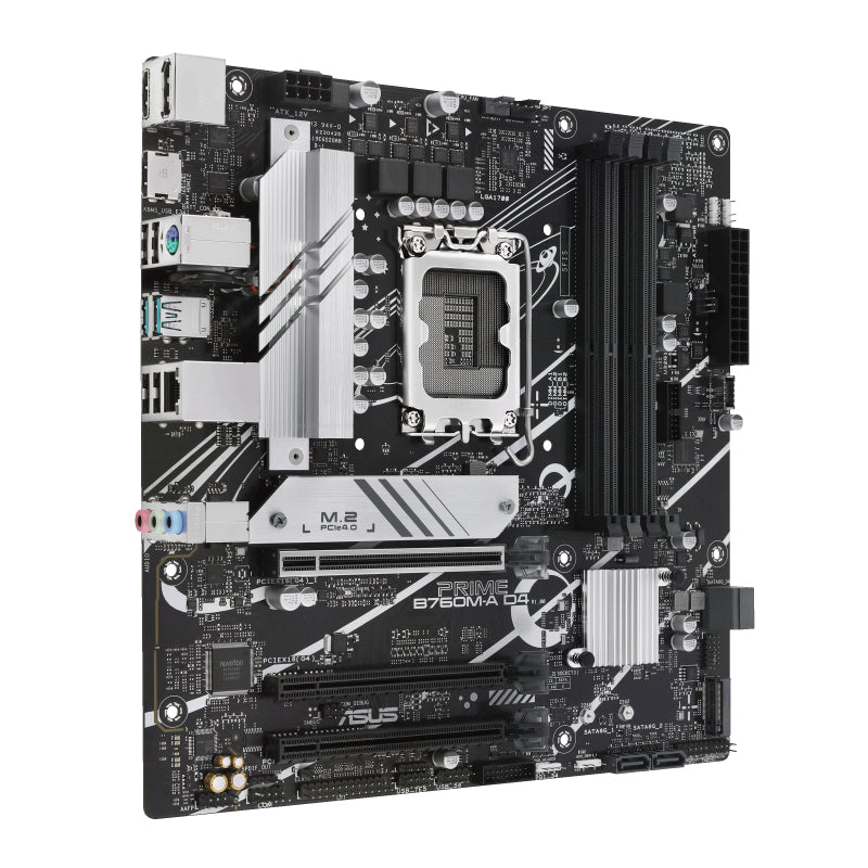 ASUS PRIME B760M-A D4-CSM LGA1700 4xDDR4 microATX 4xSATA MB DP 1.4 2xHDMI 2.1
