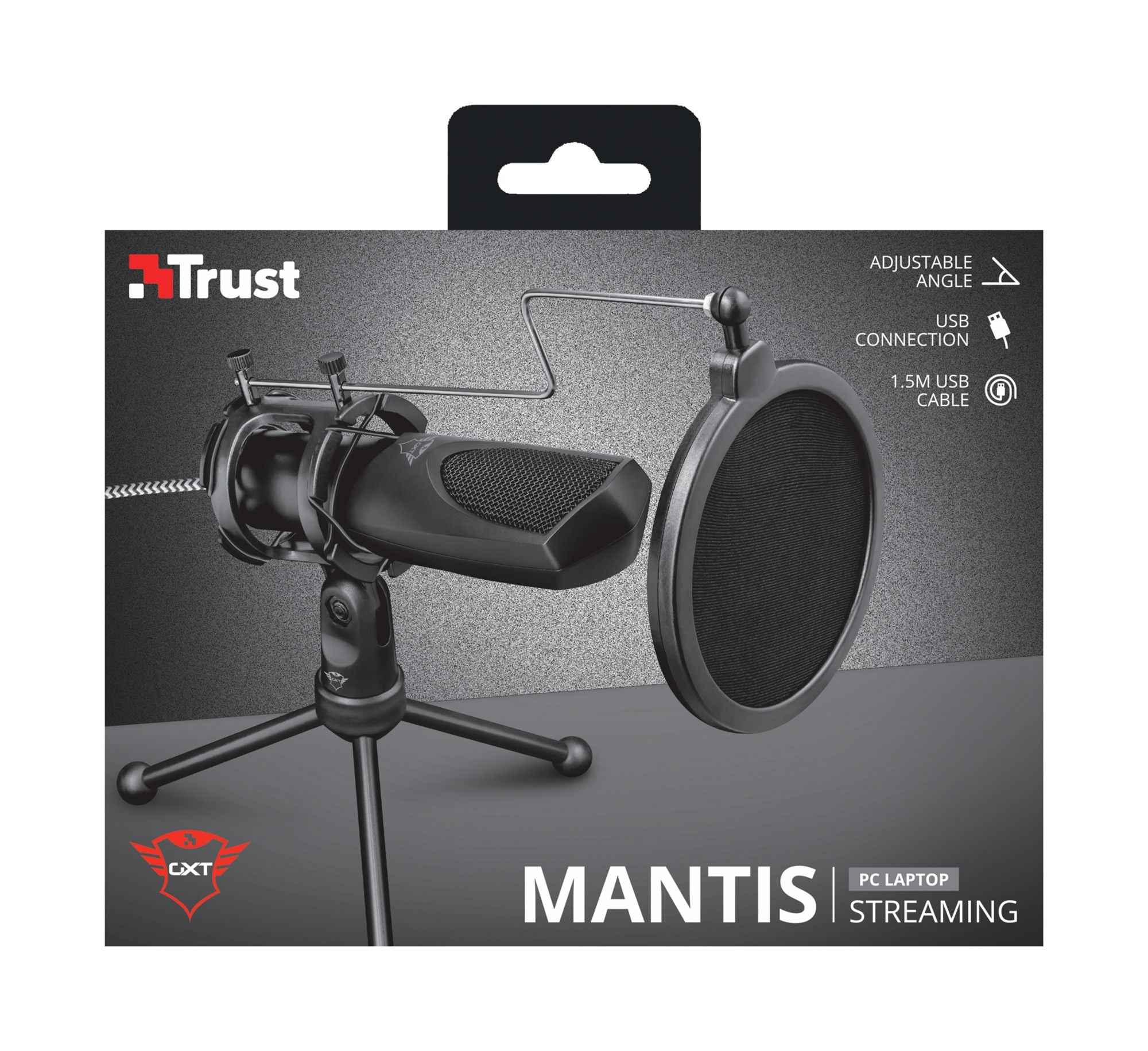 TRUST Microphone streaming MANTIS - GXT232