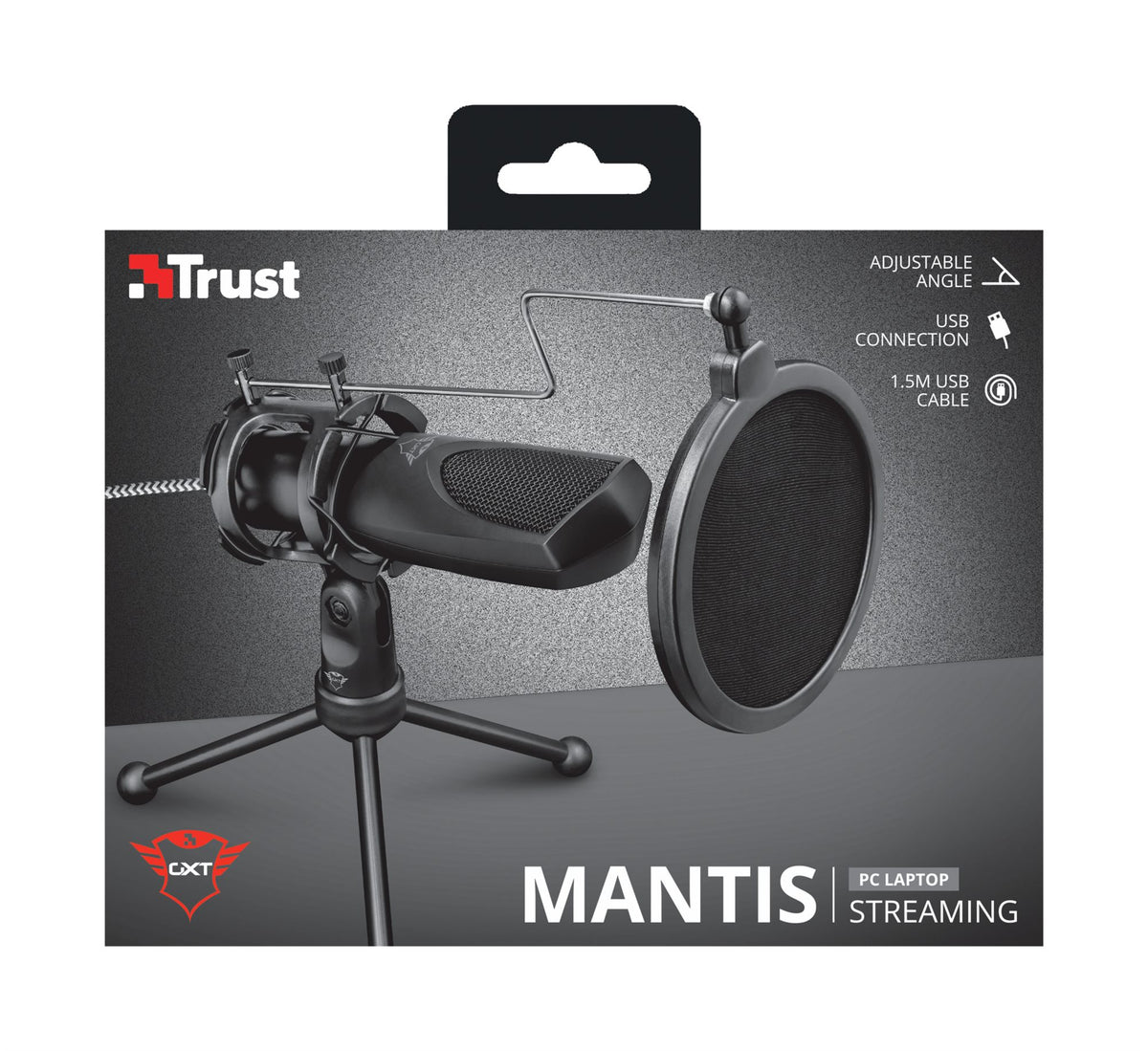 TRUST Microphone streaming MANTIS - GXT232