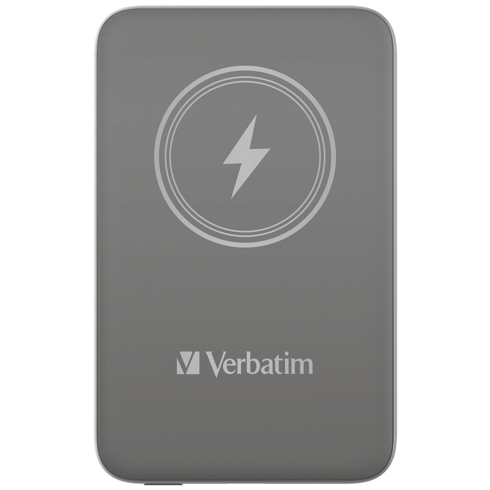 VERBATIM CHARGE N GO MAGNETIC WIRELESS POWER BANK 10000 GREY WCF (P)