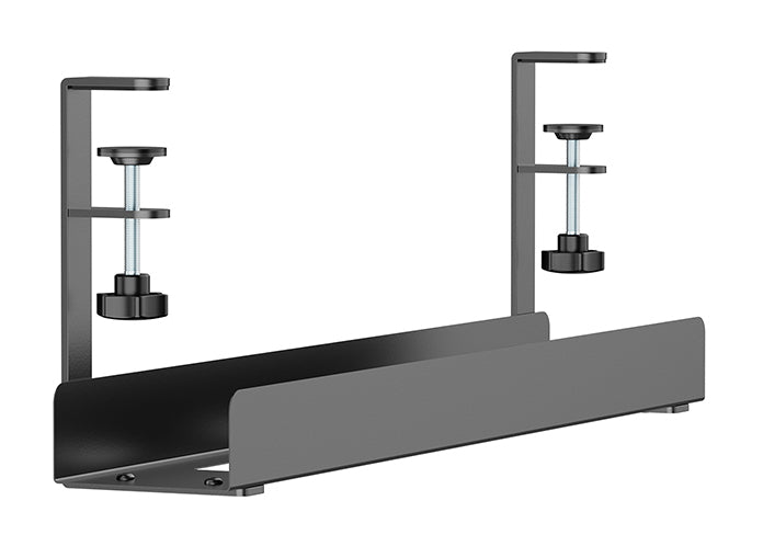 NEOMOUNTS Cable Management Tray max 5kg. clamp-on design universal black