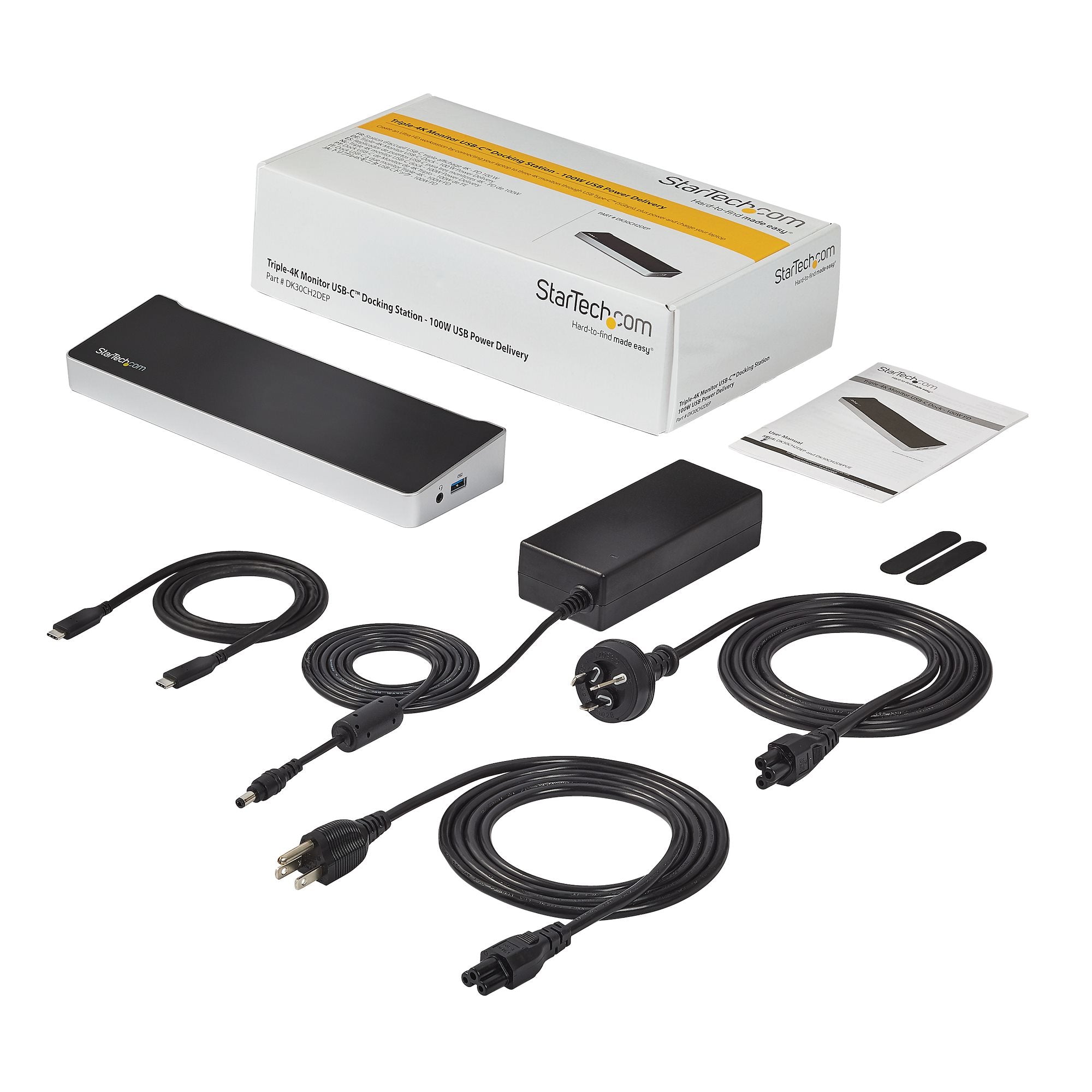 USB-C Dock - Triple 4K Monitor - 100W PD