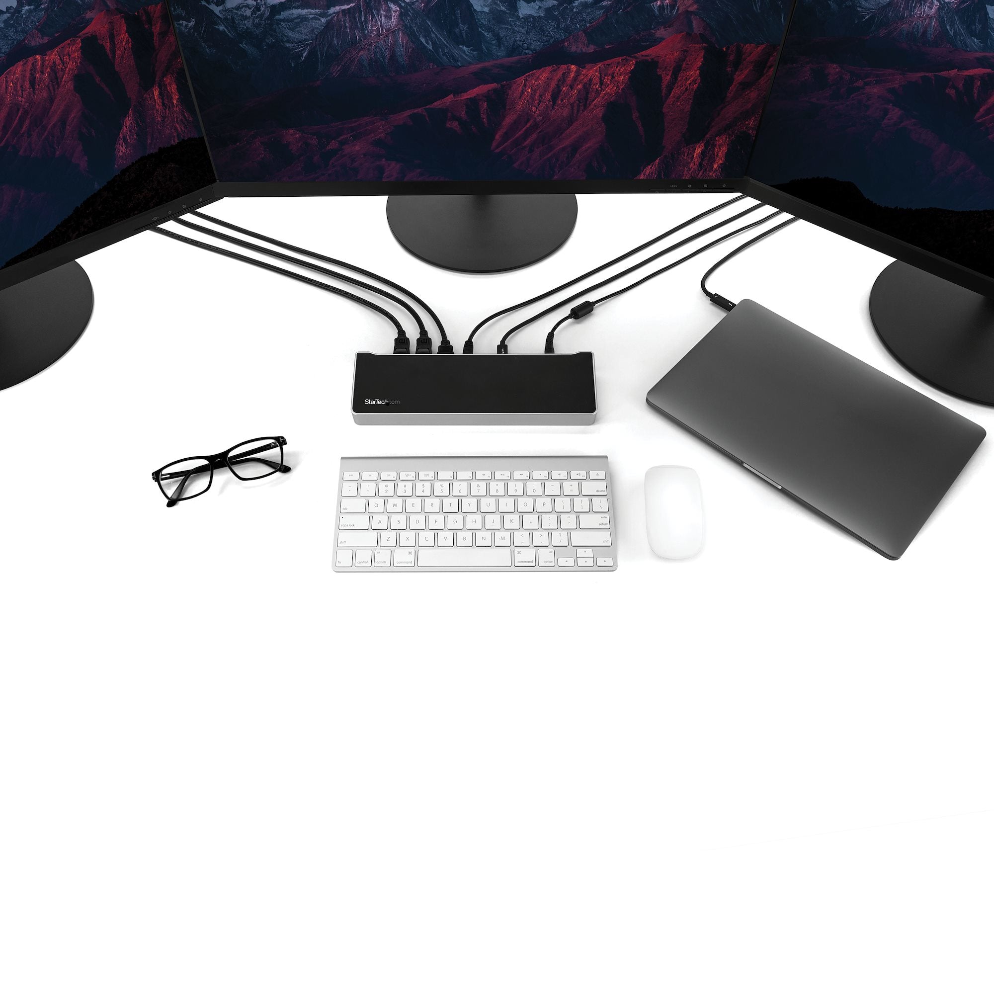 USB-C Dock - Triple 4K Monitor - 100W PD