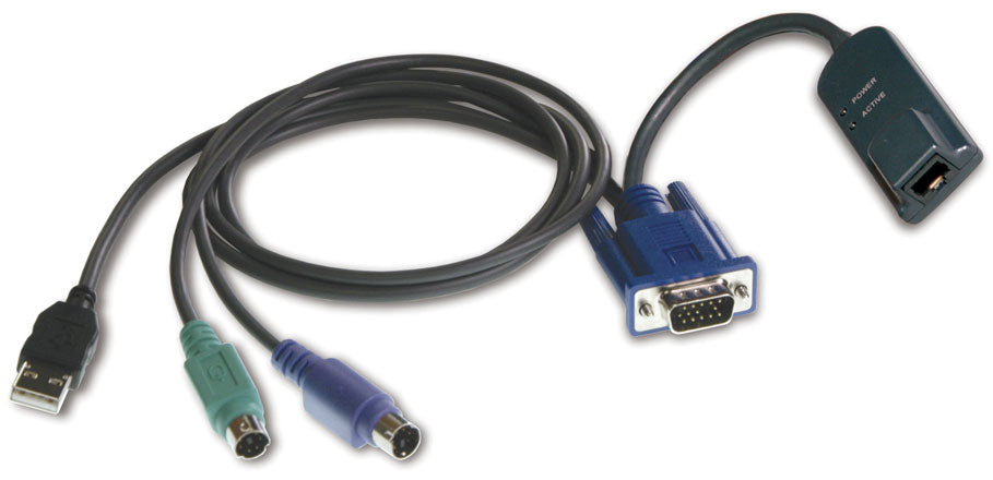 Interface module for VGA video PS/2 key