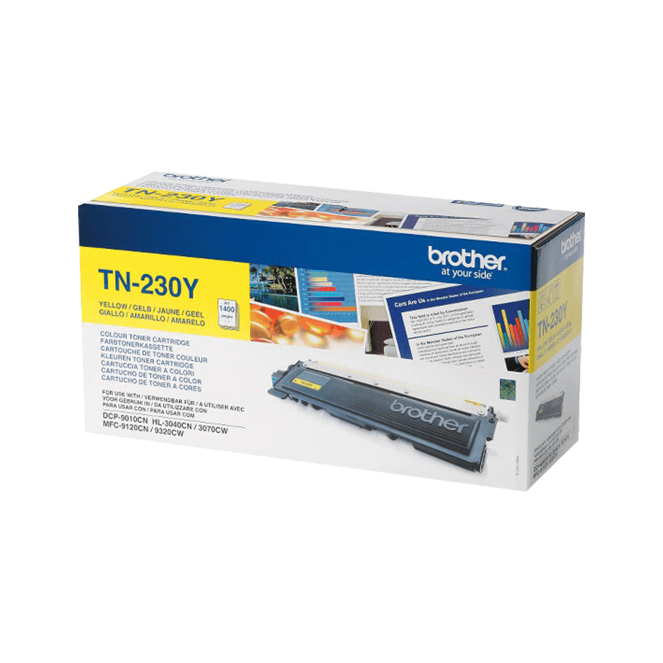 BROTHER TN-230 cartouche de toner jaune capacité standard 1.400 pages pack de 1