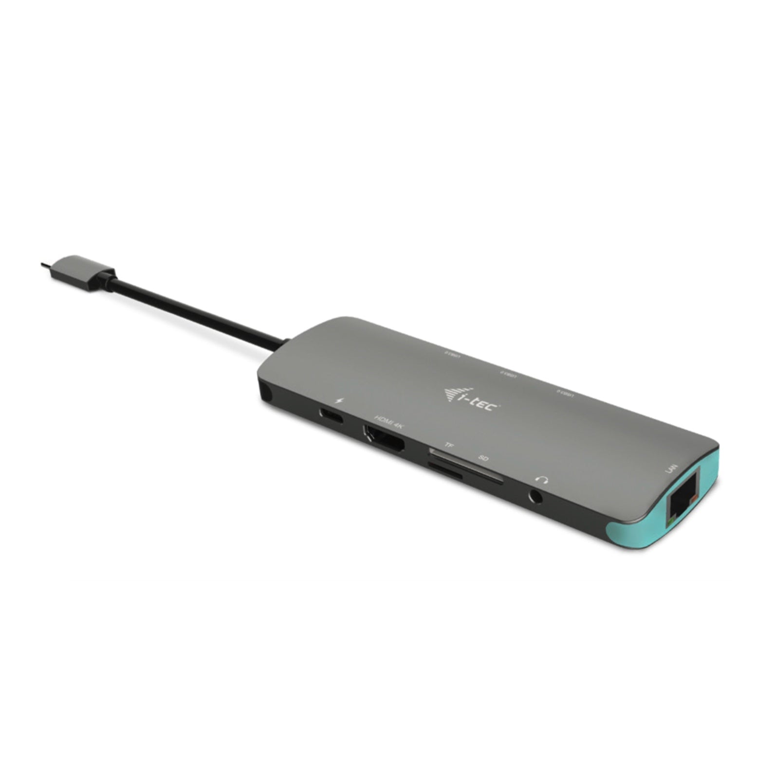 I-TEC USB C Metal Nano Docking Station 1xHDMI4K 1xSD Cardreader 1xmicroSD reader 1xGLAN 3xUSB 3.0 Port 1xUSB-C Sans Alimentation