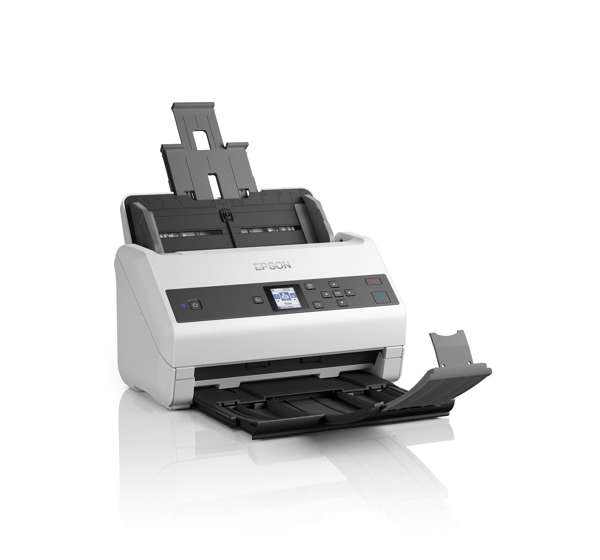 EPSON WorkForce DS-970 Document scanner Contact Image Sensor CIS Duplex A4 600x600dpi 85ppm ADF 100sheets 9000scans/d USB 3.0