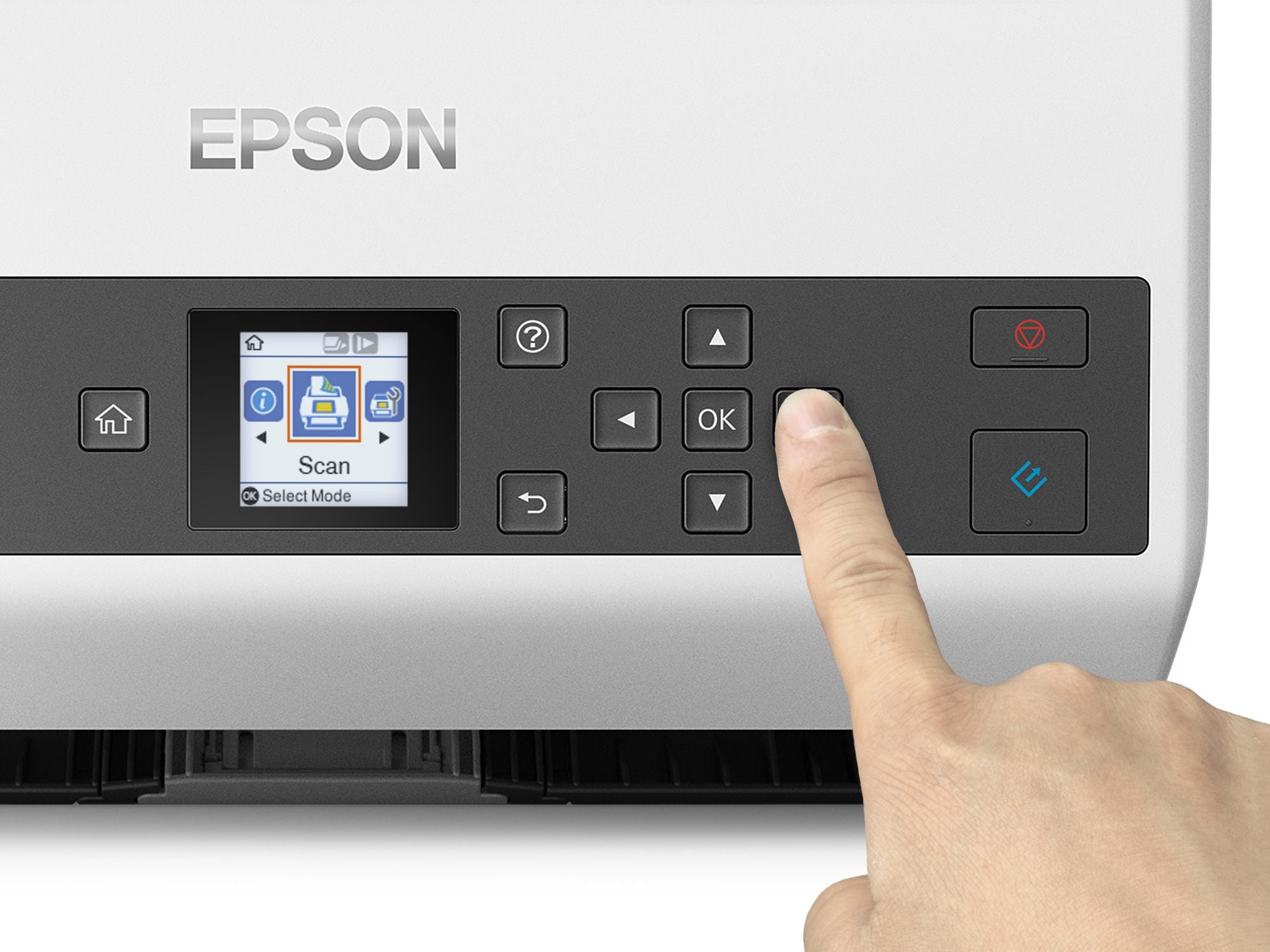 EPSON WorkForce DS-870 Document scanner Contact Image Sensor CIS Duplex A4 600x600dpi 65ppm ADF 100sheets 7000scans/d USB 3.0