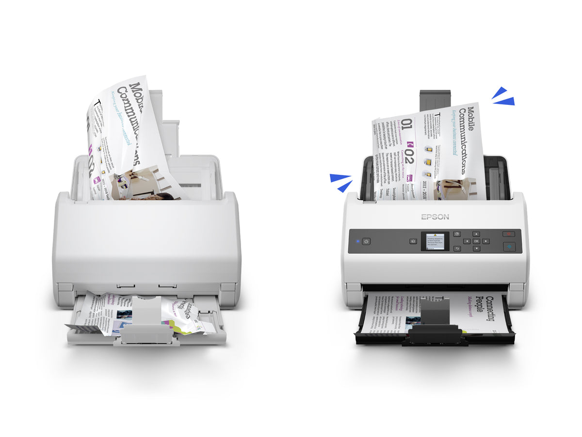 EPSON WorkForce DS-870 Document scanner Contact Image Sensor CIS Duplex A4 600x600dpi 65ppm ADF 100sheets 7000scans/d USB 3.0