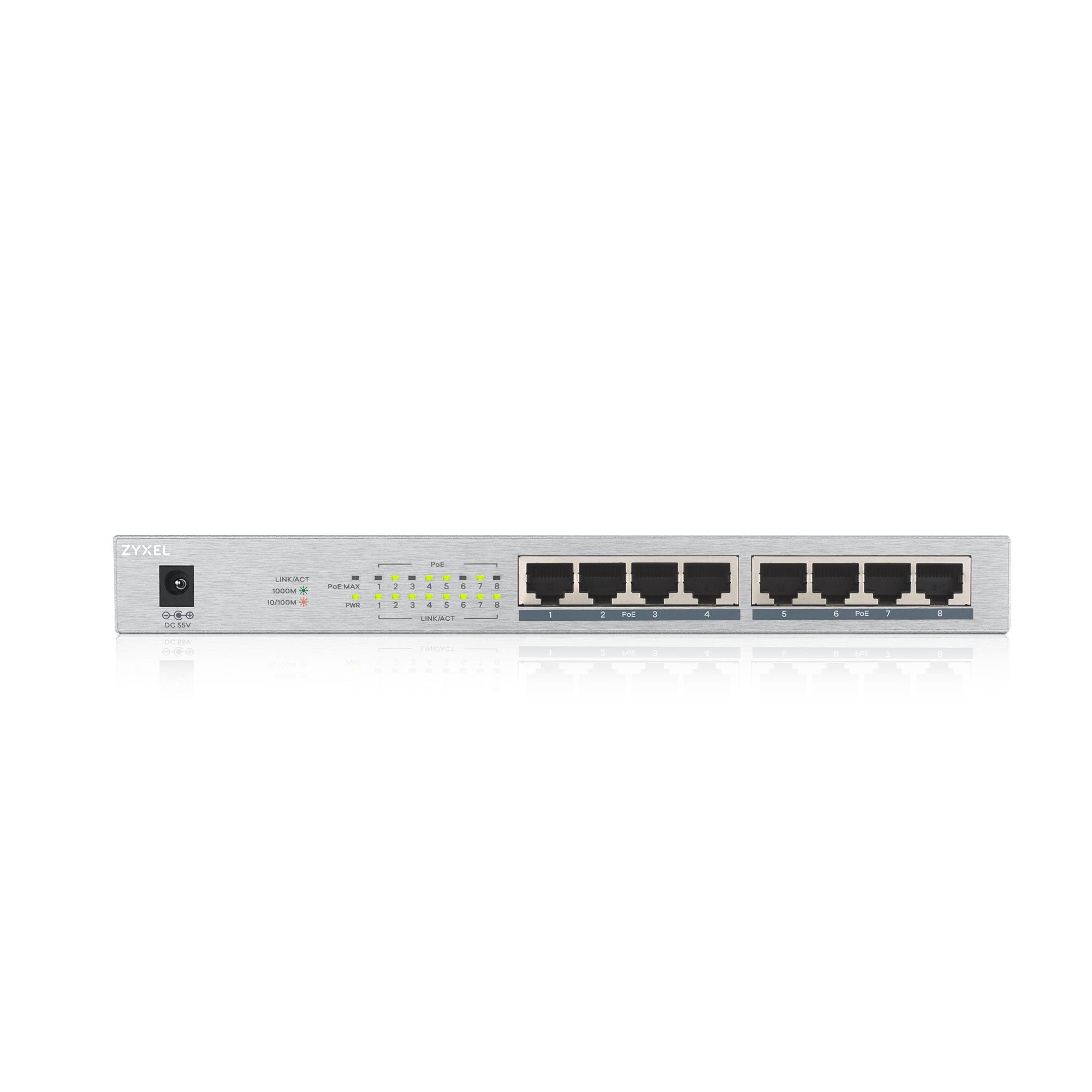 Zyxel GS1008-HP 8Port Dsktp Gigbit