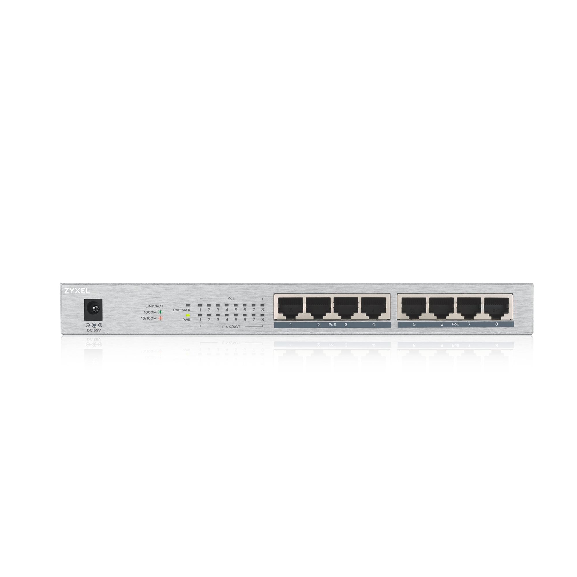 Zyxel GS1008-HP 8Port Dsktp Gigbit