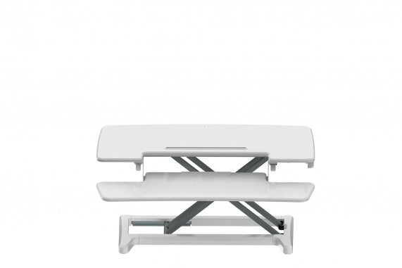 BAKKERELKHUISEN Support bureau assis-debout Riser 2 Blanc