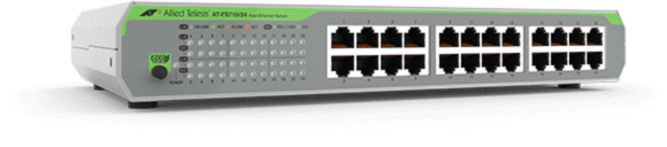 ALLIED AT-FS710/24-50 switch 24-port 10/100TX Alim. Interne , EU