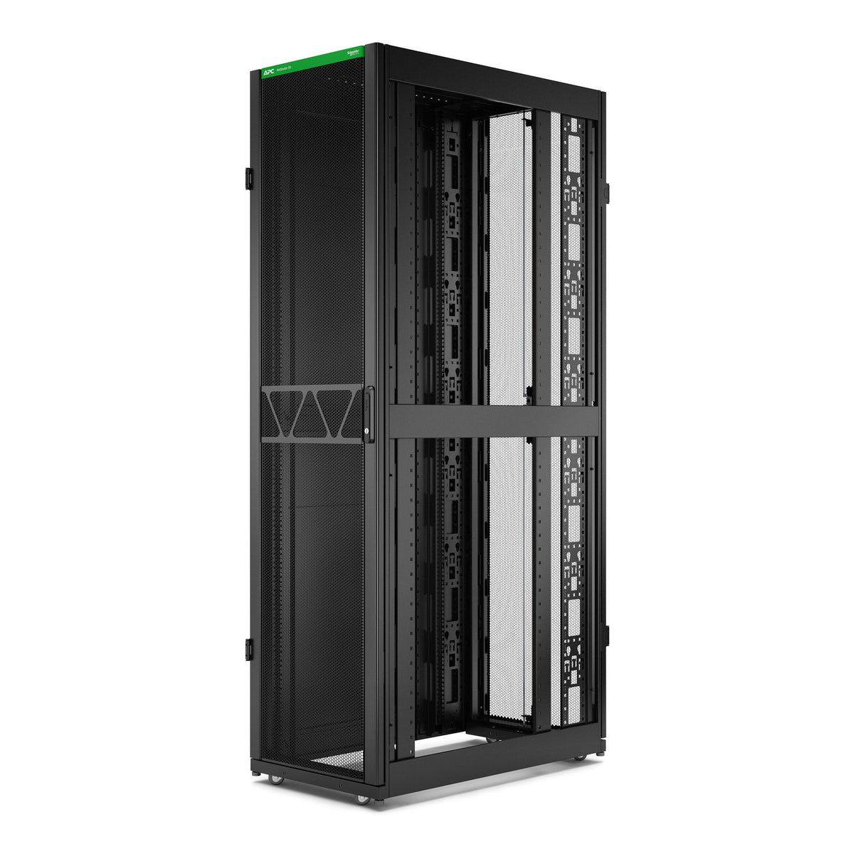 APC NetShelter SX Gen 2 Rack cabinet 2258H x 600W x 1070D mm with Sides floor-standing Black 48U 19 TAA Compliant