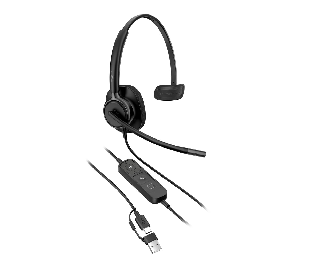 HP Poly Mission 415 Monaural USB Wired Headset Classic Bulk WW