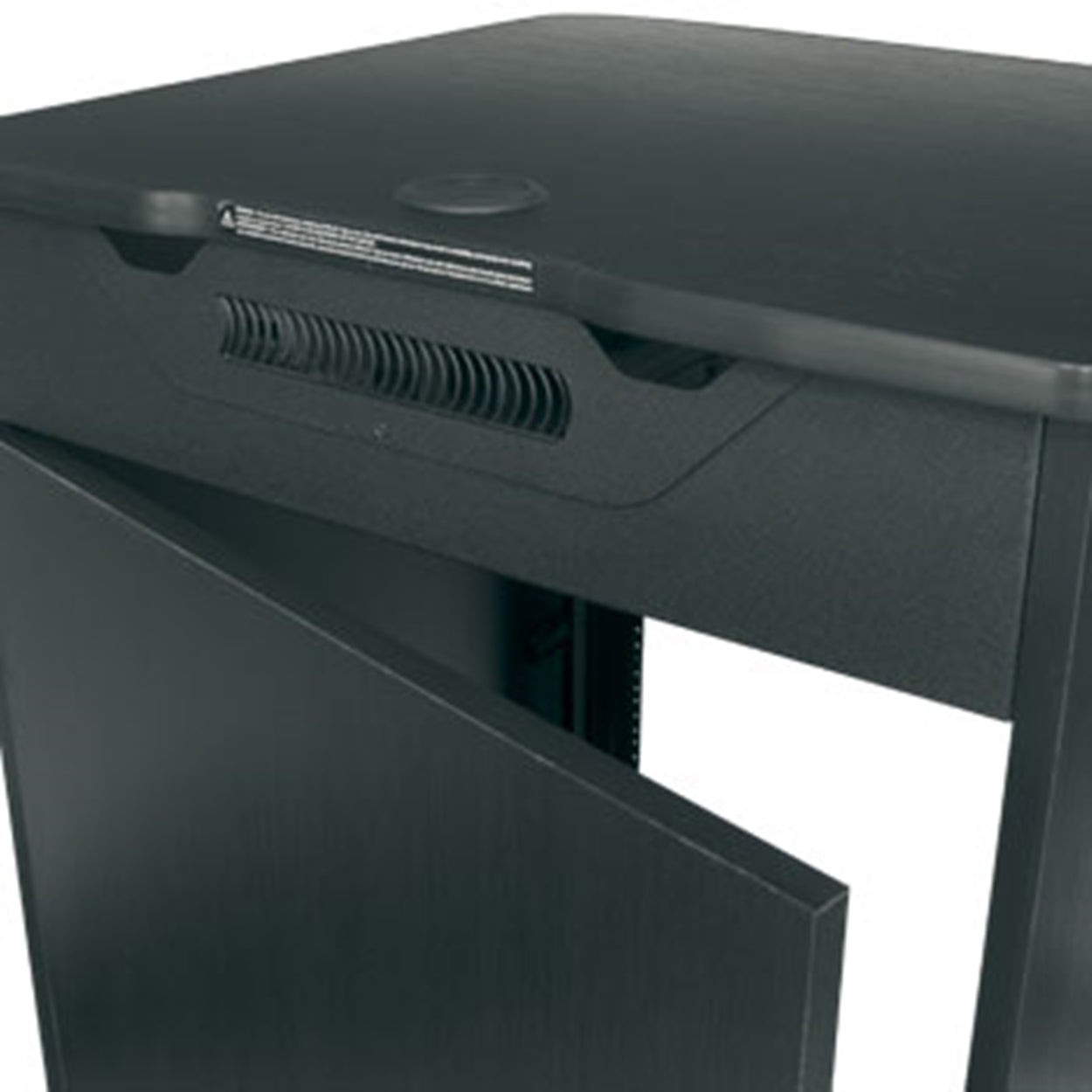 MIDDLE ATLANTIC Reference Furniture Rack 20 Rack units grained ebony