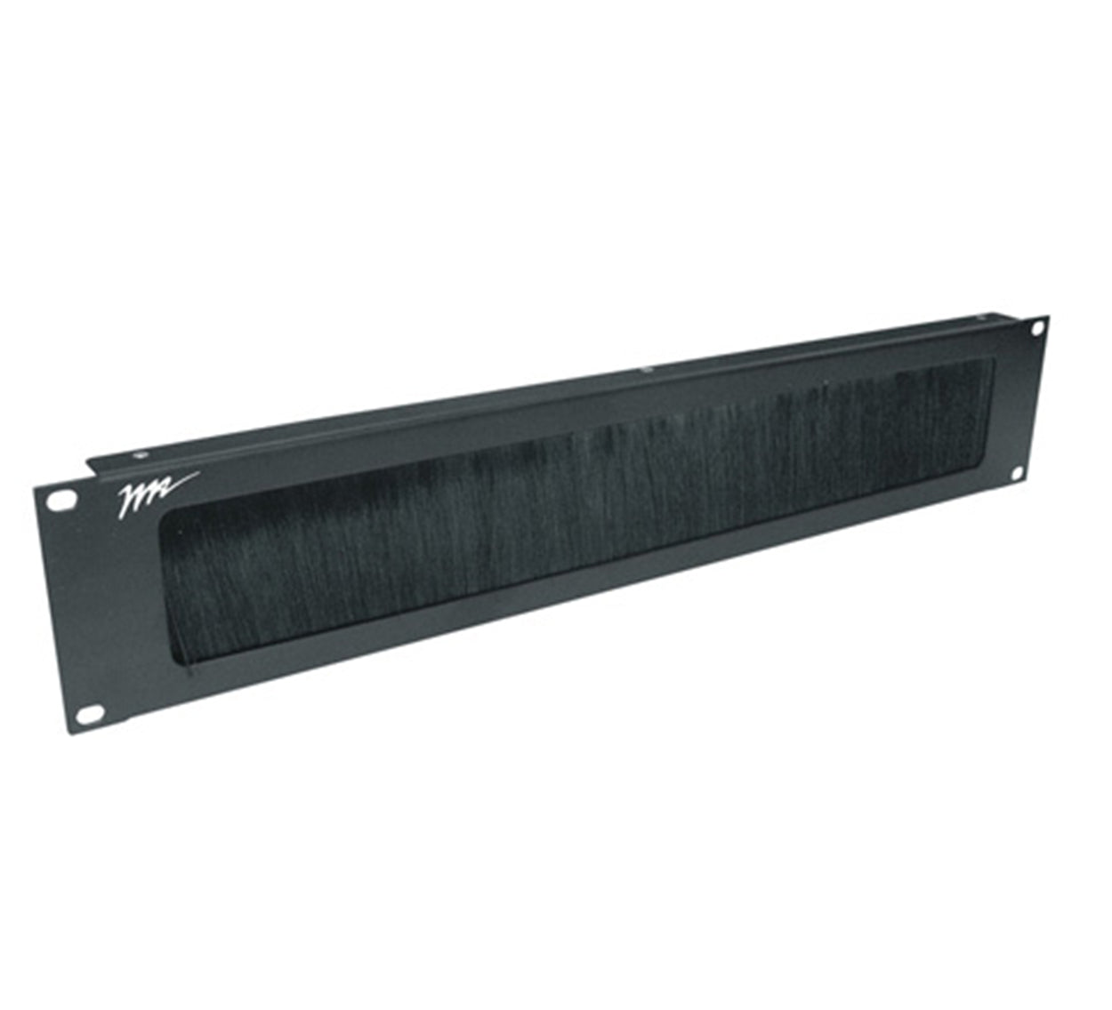 Middle Atlantic 2 RU Brush Grommet Panel - Black