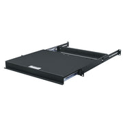 Middle Atlantic SS sliding rack shelf, 1U, 33 cm extension, 22.7 kg load capacity, black