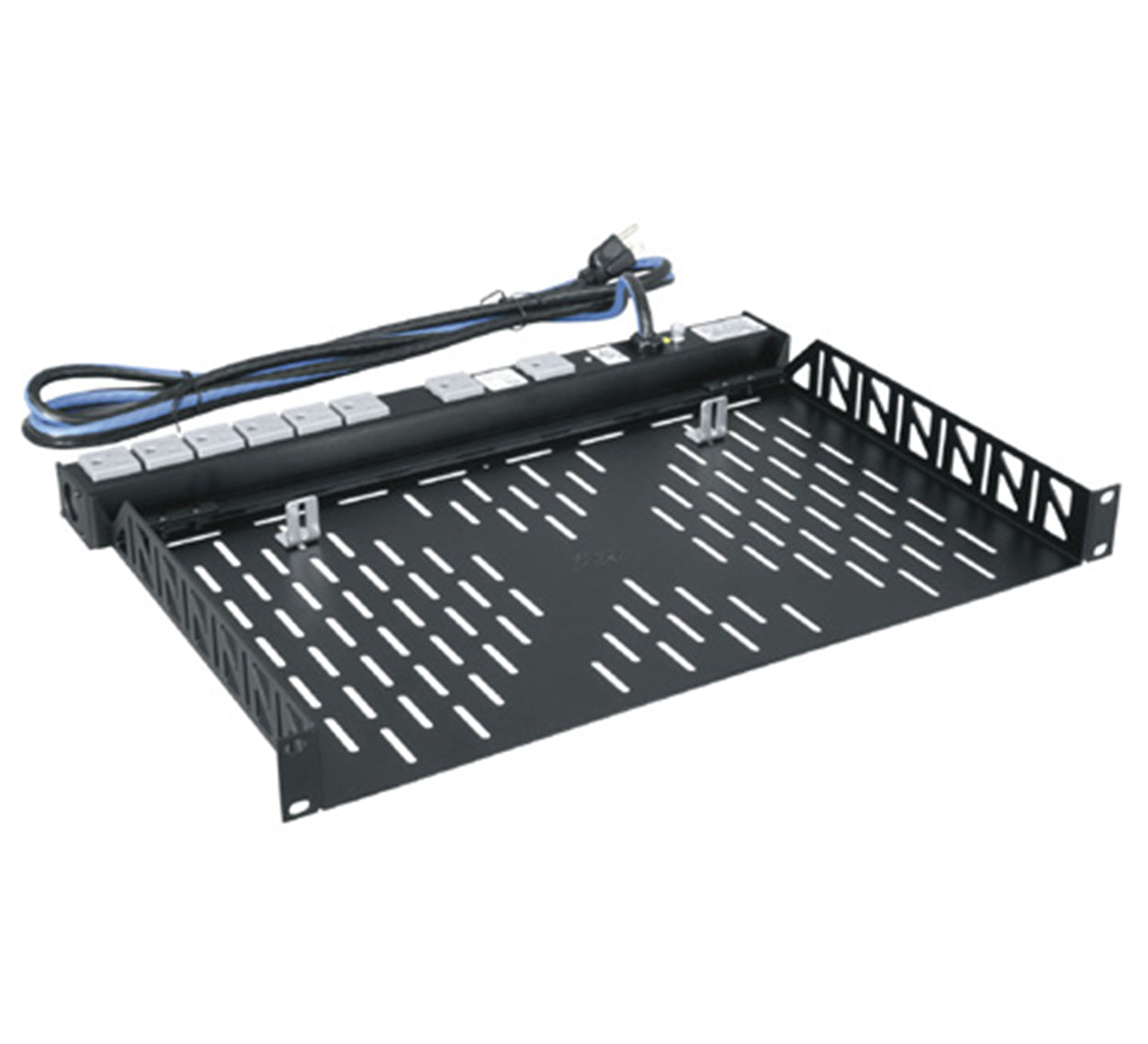 Middle Atlantic 1 RU Vented Utility Rackshelf - Black