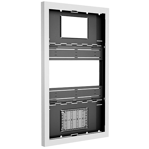 Chief IMPACT ON-WALL KIOSK - 70in PORTRAIT, WHITE