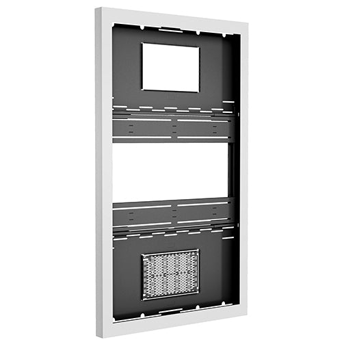 Chief IMPACT ON-WALL KIOSK - 75in PORTRAIT, WHITE