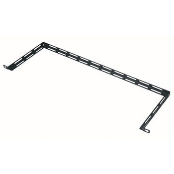Middle Atlantic L-Shaped Lace Bar with 6in Offset x10 - Black