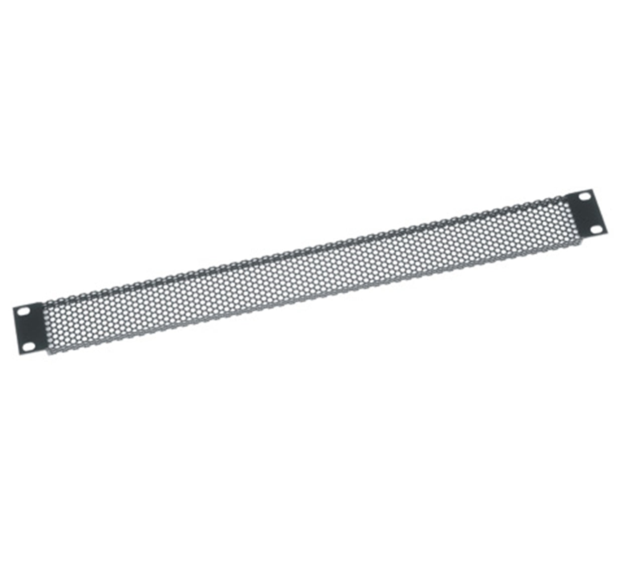 Middle Atlantic 1 RU Perforated Vent Panel with 64% Open Area - Black