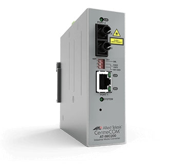 ALLIED TAA 10/100TX to 100FX/SC Industrial Temp Fast Ethernet Media Converter