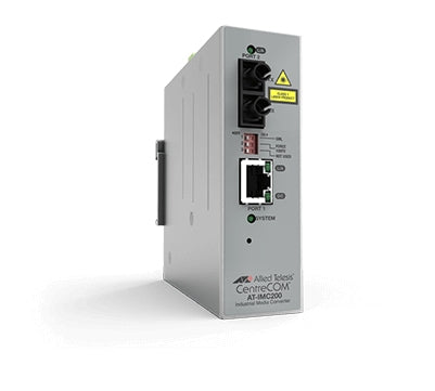 ALLIED TAA 10/100/1000T to 1000SX/SC Industrial Temp Gigabit Media Converter