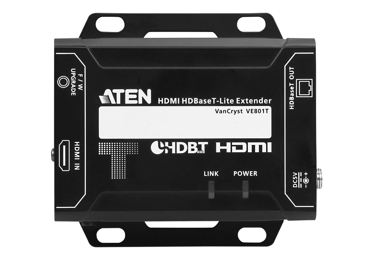 VE801T - 3840 x 2160 pixels - Émetteur AV - 70 m - Noir - HDCP