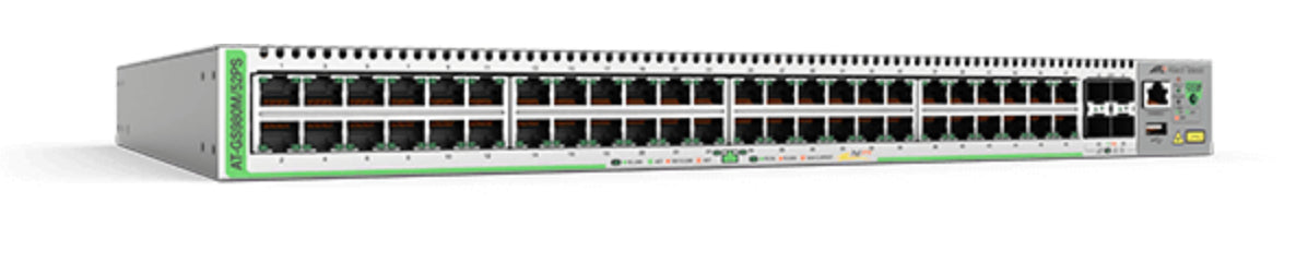 Switch L3, 48x10/100/1000Mbps PoE+,4xSFP 100/1000X,rack 19P