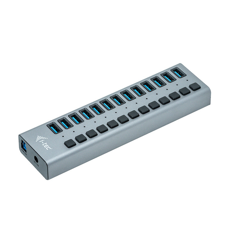 I-TEC USB 3.0 Charging HUB 13port port with external power adapter 60W 13xUSB charging port forTablets Notebooks Ultrabooks PC