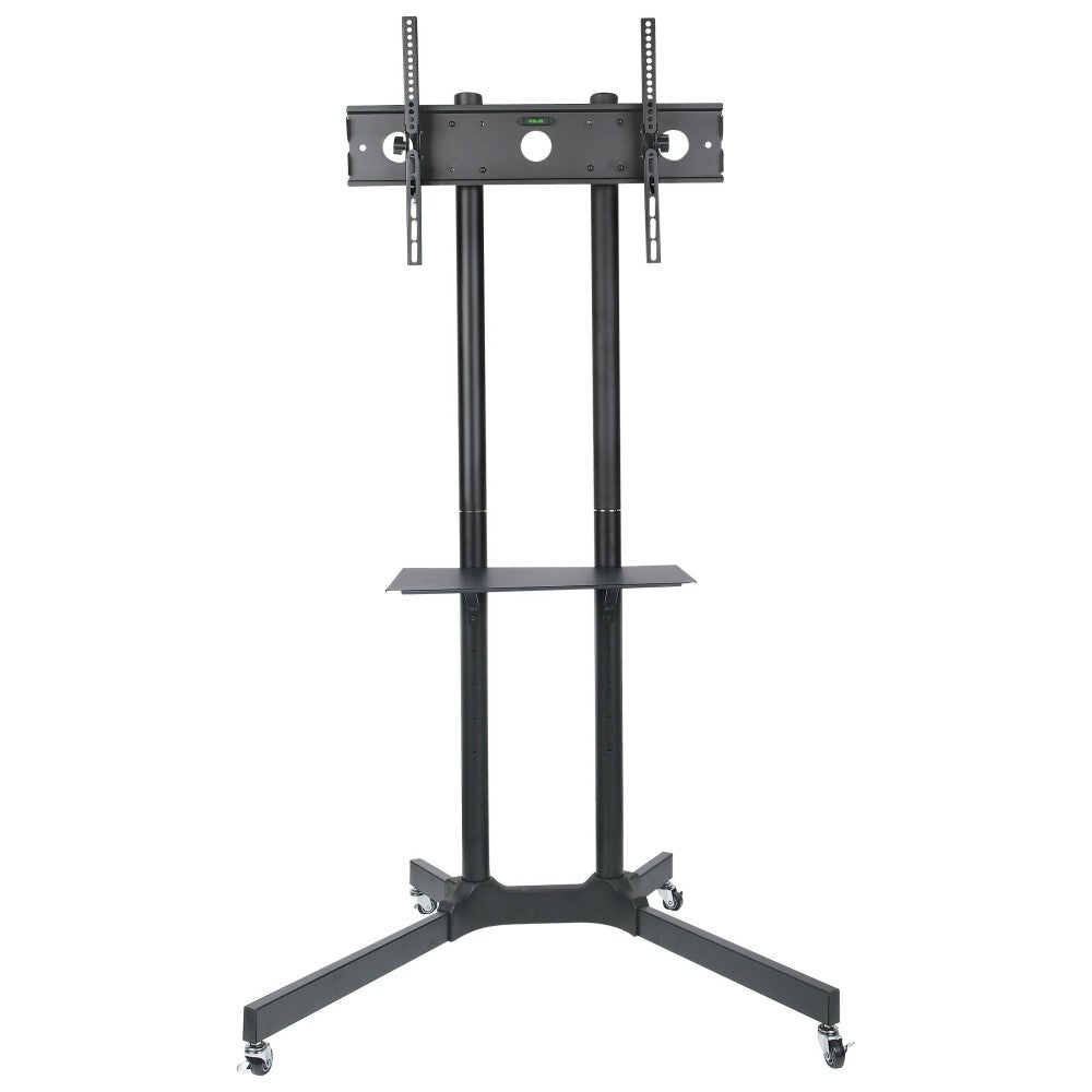 "Techly ICA-TR6 Support TV mobile 30-65"" jusqu'a 60kg étagere AV réglable"