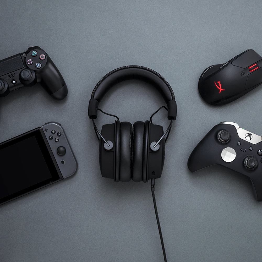 Casque HyperX Cloud Alpha sans fil avec microphone, noir-rouge