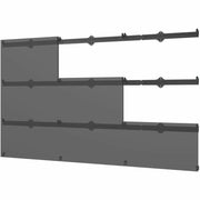 Peerless Seamless Connect  3x3 Universal wall mount for latching dvLED displays up to 1220mm wide
