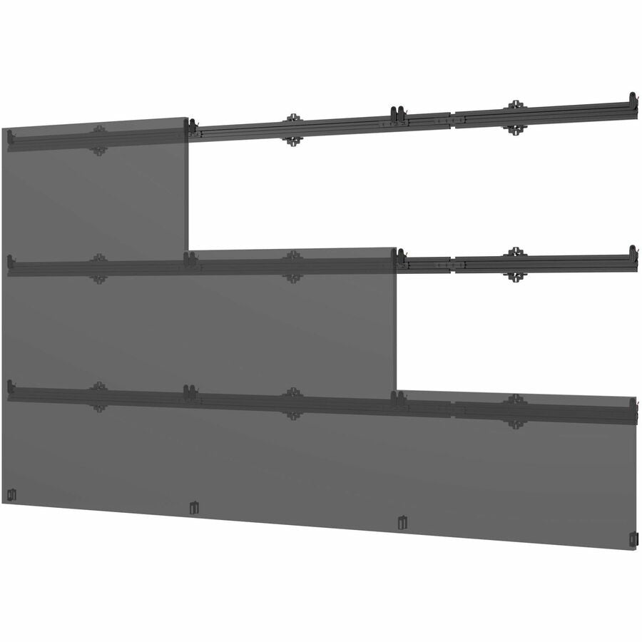 Peerless Seamless Connect  3x3 Universal wall mount for latching dvLED displays up to 1220mm wide