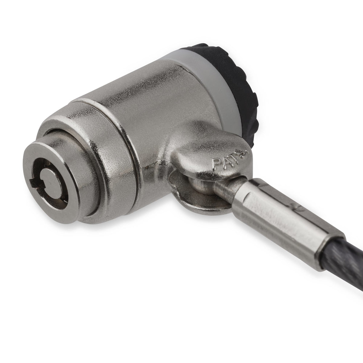 Cable Lock - Keyed - Push-to-Lock Button