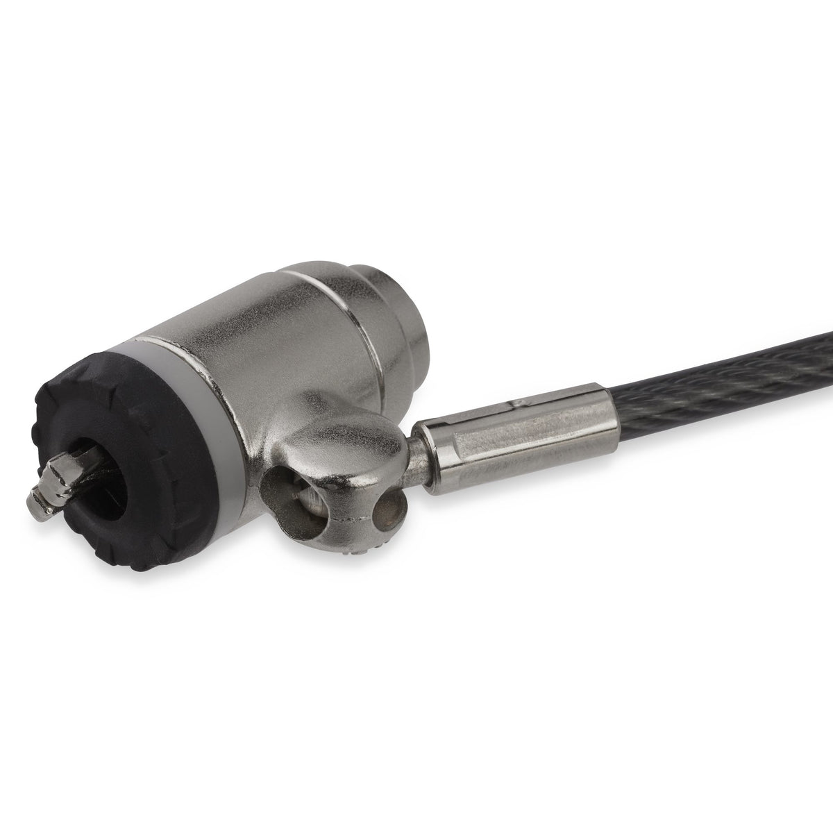 Cable Lock - Keyed - Push-to-Lock Button