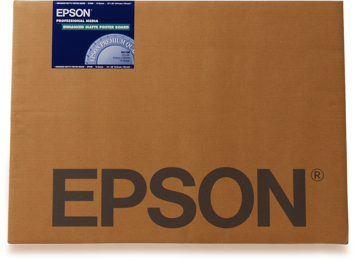 EPSON S042110 Enhanced matte posterboard  papier inkjet 1122g/m2 DIN A3+ 20 feuilles pack de 1
