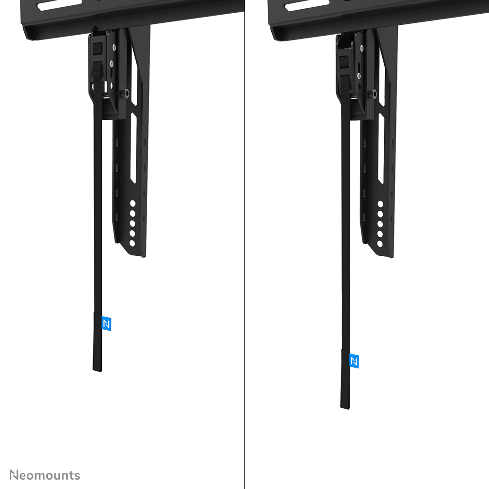 NEOMOUNTS WL35-750BL18 Support mural inclinable pour écran 43-98p- robuste - verrouillable - installation rapide - TÌV
