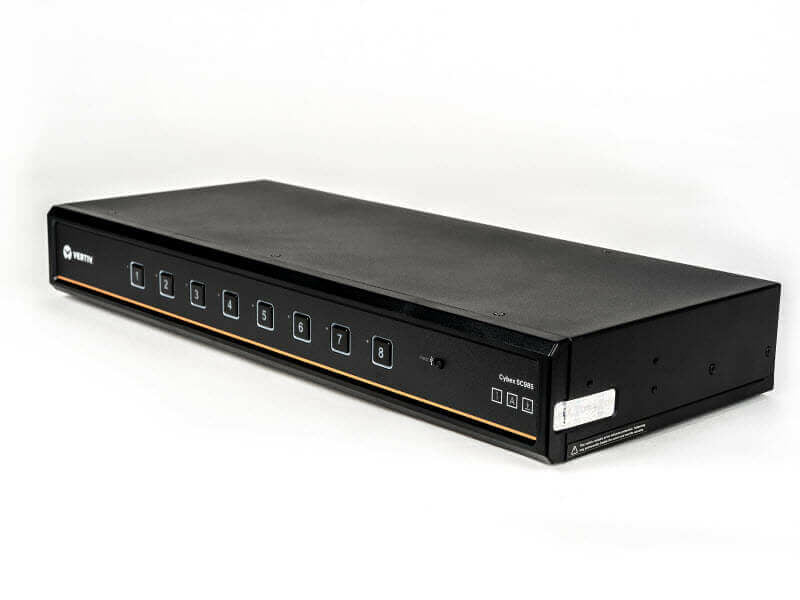 CYBEXe SC Unv DP/H Secure KVM Switch 8-P