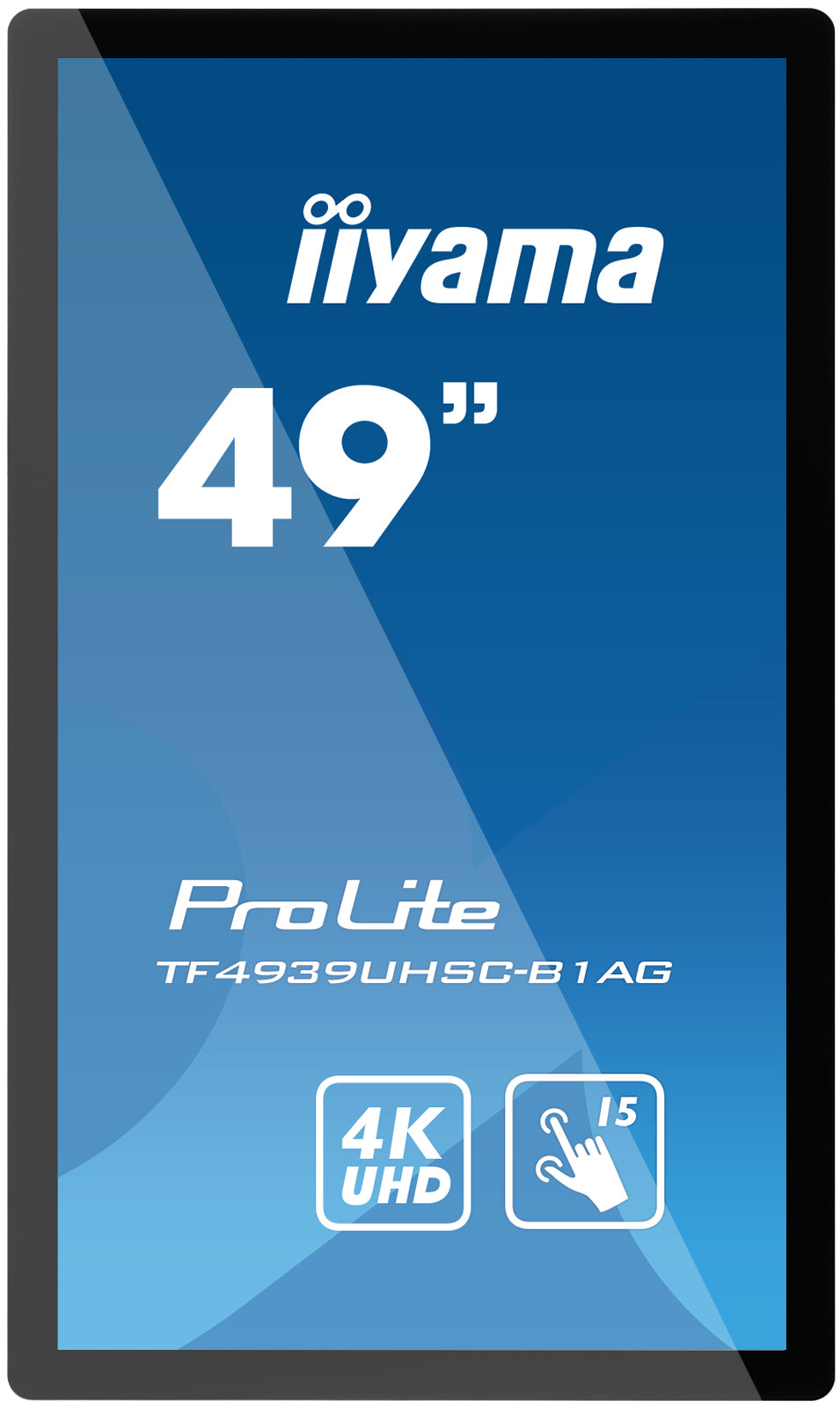 IIYAMA- Afficheur professionnel tactile 49" TF4939UHSC-B1AG